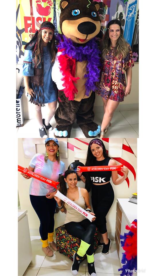 Fisk Itapuranga/GO - 70's Children's Day at Fisk